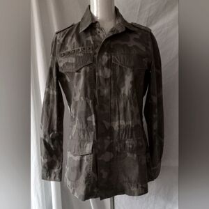 Womens Camouflage Jacket By Mudd - Size S